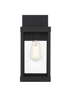 Peter One Light Outdoor Wall Sconce in Black (173|OD413W14BK)