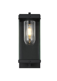 Keaton One Light Outdoor Wall Sconce in Black (173|OD409W21BK)
