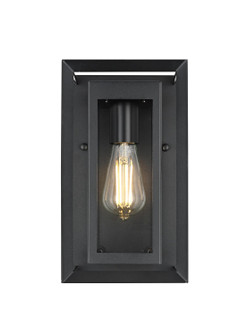 Etting One Light Outdoor Wall Sconce in Black (173|OD355W12BK)