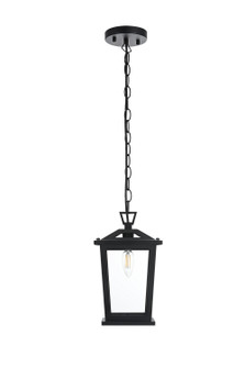 Berks One Light Outdoor Pendant in Black (173|OD333H12BK)
