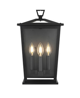 Richmond Three Light Outdoor Wall Sconce in Black (173|OD331W16BK)