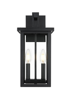 Venango Two Light Outdoor Wall Sconce in Black (173|OD324W15BK)