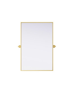 Amoura Mirror in Brass (173|MR6H2436BRA)
