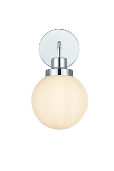 Hanson One Light Wall Sconce in Chrome (173|LD7030W8C)