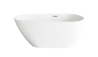 Clinton Bathtub in Glossy White (173|BT30259GW-BNK)