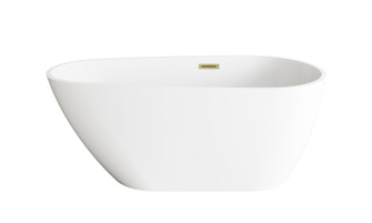 Clinton Bathtub in Glossy White (173|BT30259GW-BGD)