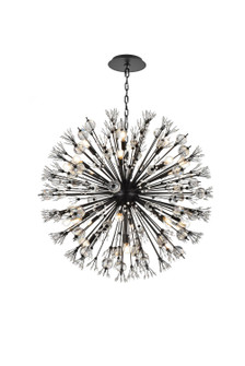 Vera 24 Light Pendant in black (173|2550D38BK)
