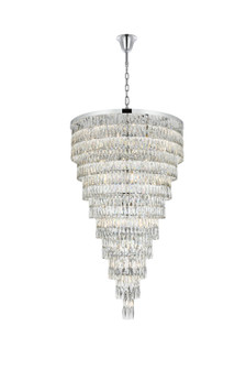 Josephine 61 Light Chandelier in Chrome and Clear (173|1060SR41C)