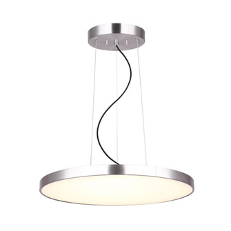Lenox LED Chandelier in Brushed Nickel (387|LCH230A24BN)