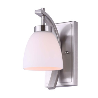 Mack One Light Vanity in Brushed Nickel (387|IVL1077A01BN)