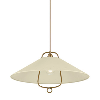 Pawley One Light Pendant in Historic Bronze/Soft Sand (70|CB8624-HB/SSD)