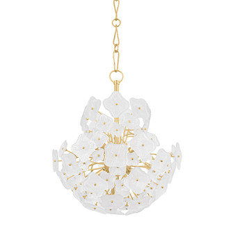 Barrytown Seven Light Chandelier in Vintage Gold Leaf (70|5606-VGL)