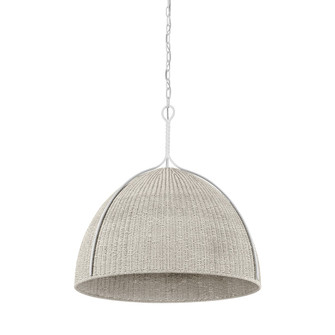 Woodlawn One Light Pendant in White Plaster (70|1728-WP)