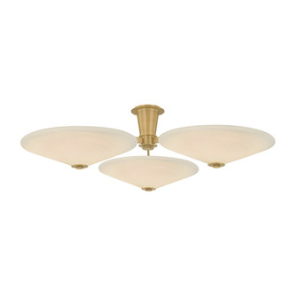 Cologne LED Flush Mount in Vintage Brass (68|521-45-VB)