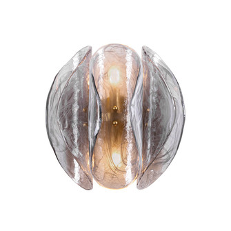 Anatase Two Light Wall Sconce in Vintage Gold Leaf (68|518-02-VGL)