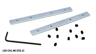 2Pc Joiner Coupler For Mud In Channel (509|LED-CHL-MI-ST8-JC)