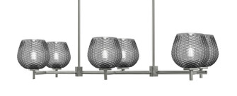 Franklin Six Light Island Pendant in Graphite (200|1226-GP-4602)