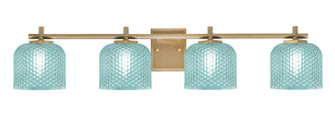 Franklin Four Light Bath Bar in New Age Brass (200|1214-NAB-4615)