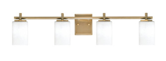 Franklin Four Light Bath Bar in New Age Brass (200|1214-NAB-310)