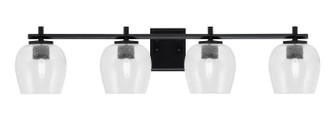 Franklin Four Light Bath Bar in Matte Black (200|1214-MB-4810)