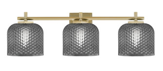 Franklin Three Light Bath Bar in New Age Brass (200|1213-NAB-4612)