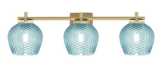 Franklin Three Light Bath Bar in New Age Brass (200|1213-NAB-4605)