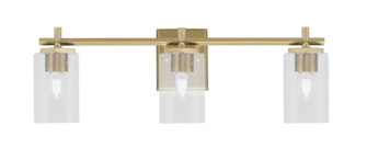 Franklin Three Light Bath Bar in New Age Brass (200|1213-NAB-300)