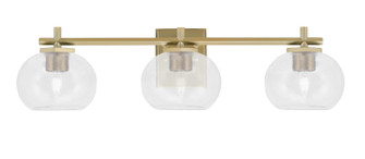 Franklin Three Light Bath Bar in New Age Brass (200|1213-NAB-202)