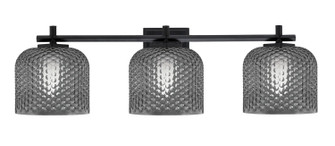 Franklin Three Light Bath Bar in Matte Black (200|1213-MB-4612)
