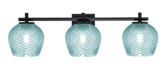 Franklin Three Light Bath Bar in Matte Black (200|1213-MB-4605)