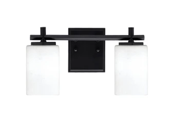 Franklin Two Light Bath Bar in Matte Black (200|1212-MB-310)