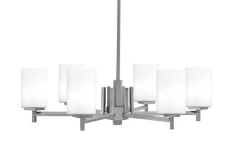 Franklin Six Light Chandelier in Graphite (200|1206-GP-310)