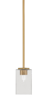 Franklin One Light Mini Pendant in New Age Brass (200|1201-NAB-530)