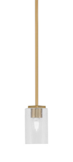 Franklin One Light Mini Pendant in New Age Brass (200|1201-NAB-300)