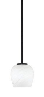 Franklin One Light Mini Pendant in Matte Black (200|1201-MB-4811)