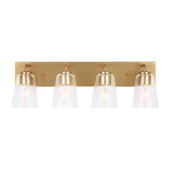 Miles Vanity in Satin Brass (1|GLV1064SB)