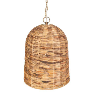 Rotorua One Light Pendant in Antique Brass (52|21615)