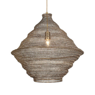 Sigh One Light Pendant in Antique Brass (52|21614)