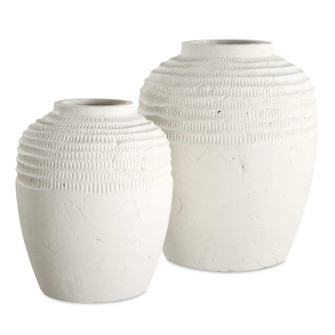 Luna Vases Set/2 in Chalk White (52|18245)