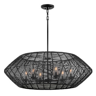 Luca LED Chandelier in Black (13|10386BK)