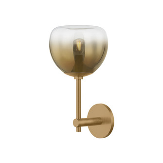 August One Light Wall Sconce in Patina Brass (67|B3715-PBR)