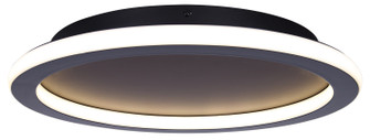 Gavyn LED Flush Mount in Black (387|LFM279A16BK)