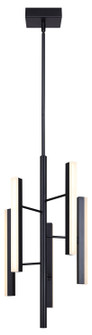 Yavin LED Chandelier in Black (387|LCH282A05BK)