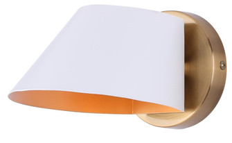 Daxton One Light Wall Sconce in Gold (387|IWF1146A01WHG)