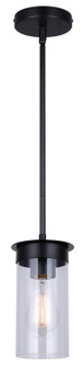 Benson One Light Pendant in Matte Black (387|IPL1205A01BK)
