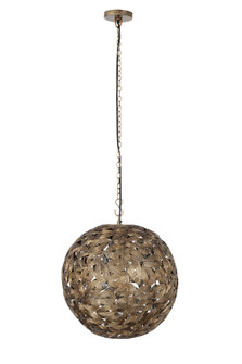 Kora One Light Pendant in Antique Brass (387|IPL1184A01AB14)