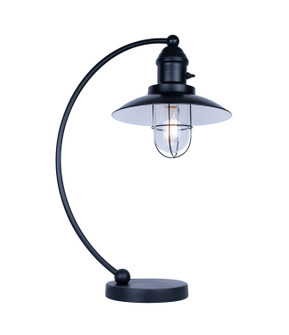 Cavea One Light Table Lamp in Matte Black (387|IOTL688BK)