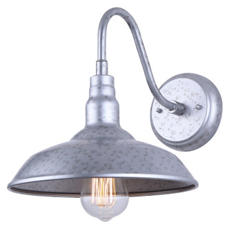 Desi One Light Outdoor Wall Mount in Distressed Galvanized (387|IOL691GAL)