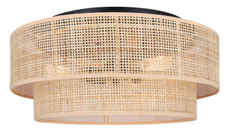 Bellamy Three Light Flush Mount in Black (387|IFM1149A19NBK)