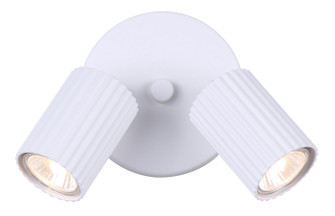 Rexton Two Light Track Lighting in White (387|ICW1119A02WH10)